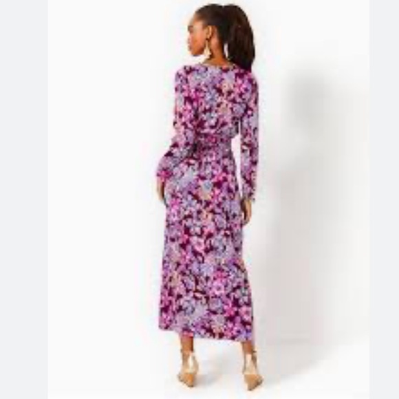 NWT Lilly Pulitzer LEOLYNN MAXI - TROPICAL WITH A TWIST size 12 - Picture 15 of 16